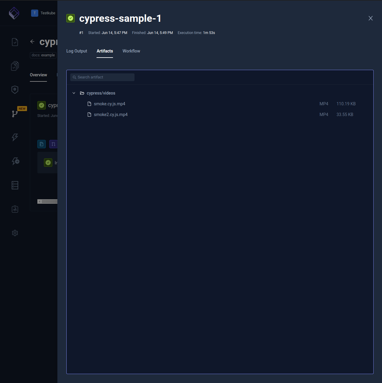 Cypress Framework Artifacts